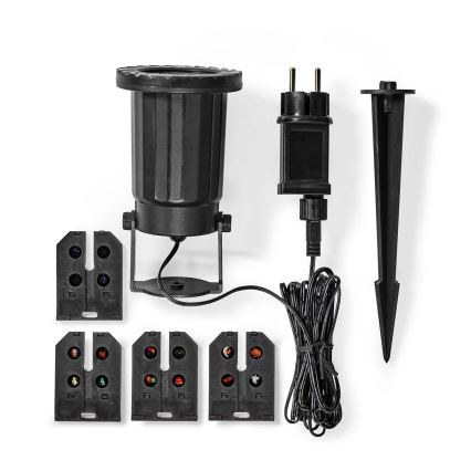 LED Екстериорен празничен прожектор 5W/230V IP44