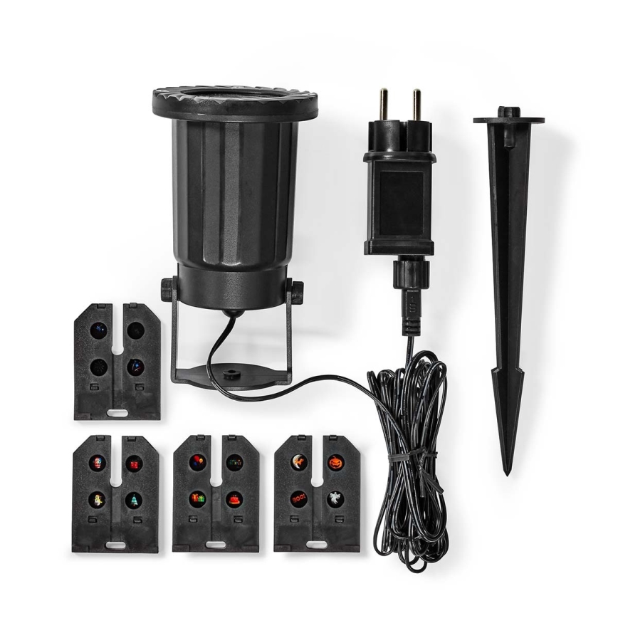 LED Екстериорен празничен прожектор 5W/230V IP44