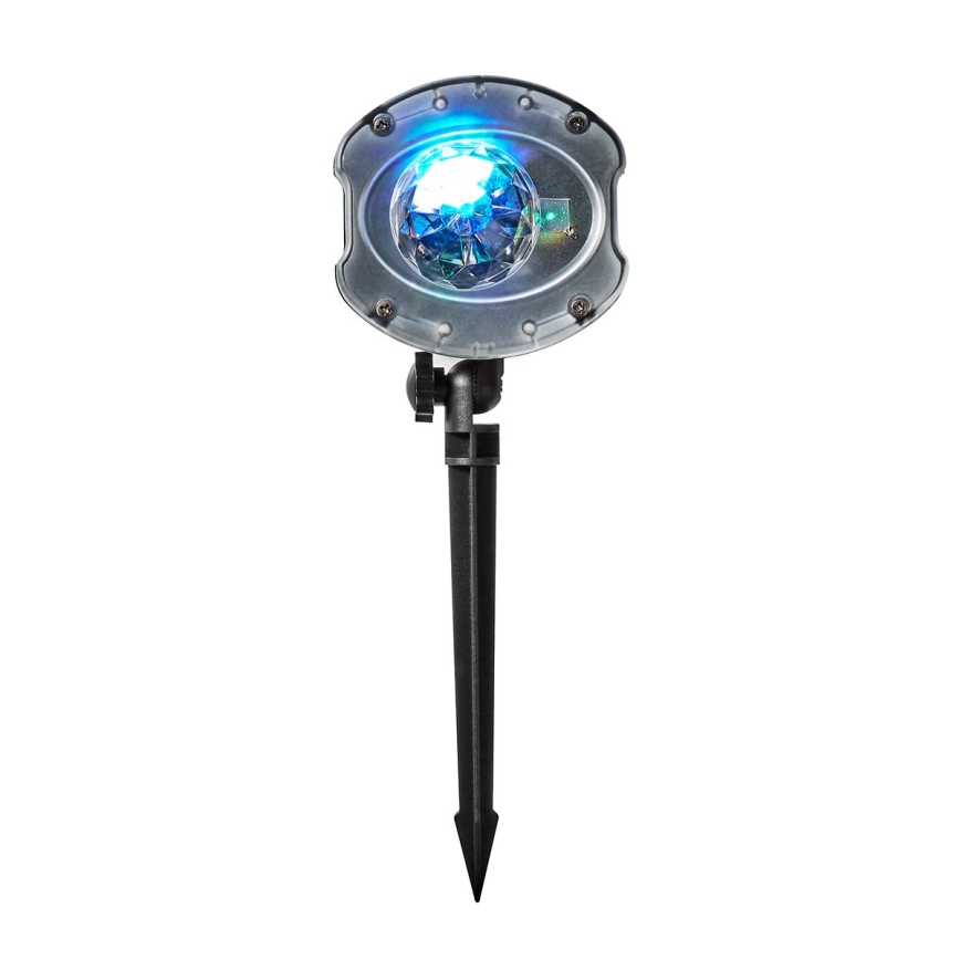 LED Лазерен проектор 6W/230V IP65 + дистанционно