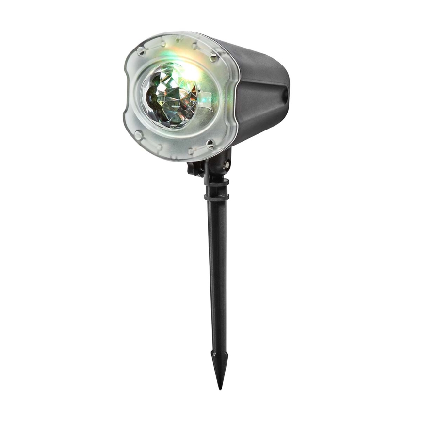LED Лазерен проектор 6W/230V IP65 + дистанционно