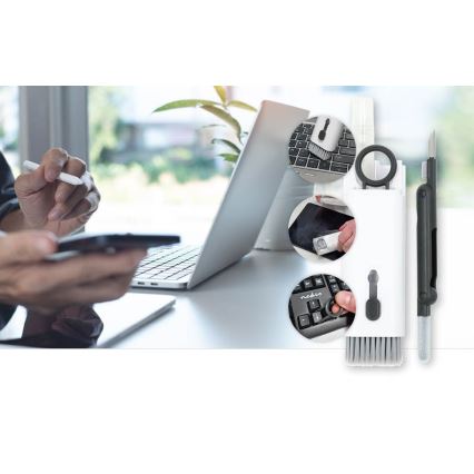 Препарат за почистване на екрани и клавиатури 7в1