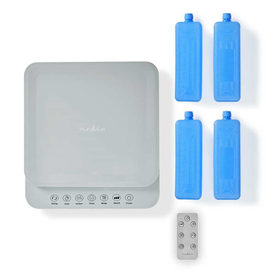 Охладител за въздух 65W/230V Wi-Fi Tuya бял + дистанционно управление