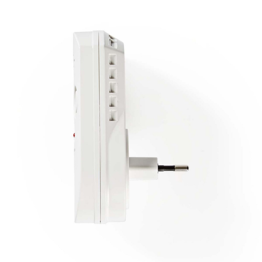 Nedis DTCTG10CWT - Газов детектор - LPG, природен газ, природен газ 230V / 85dB