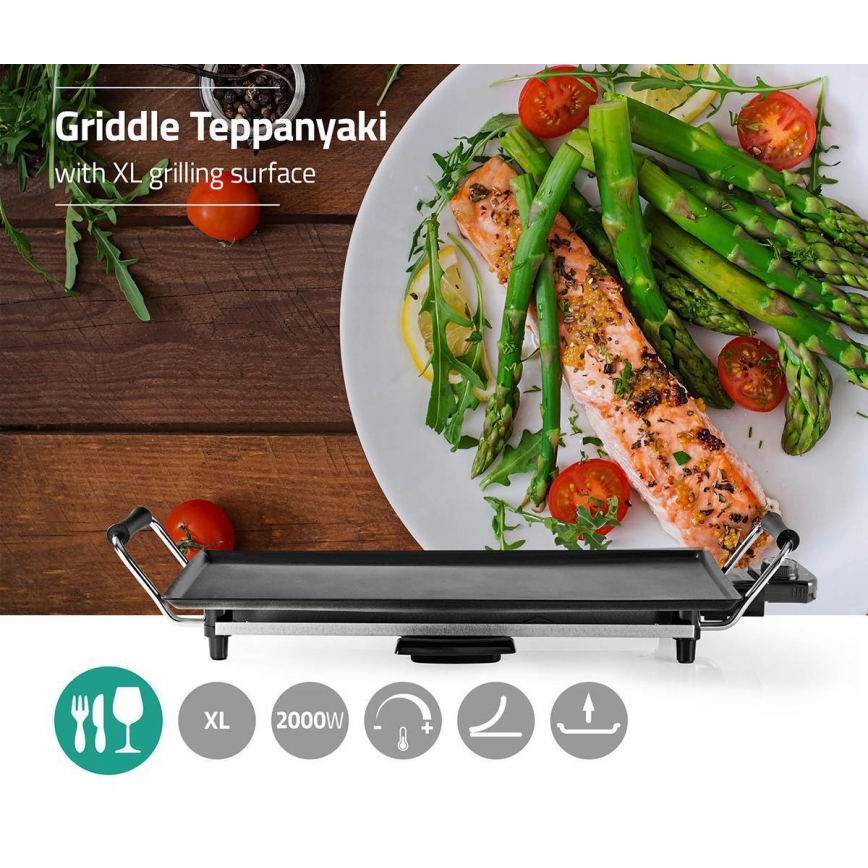 Настолна скара Teppanyaki 2000W/230V
