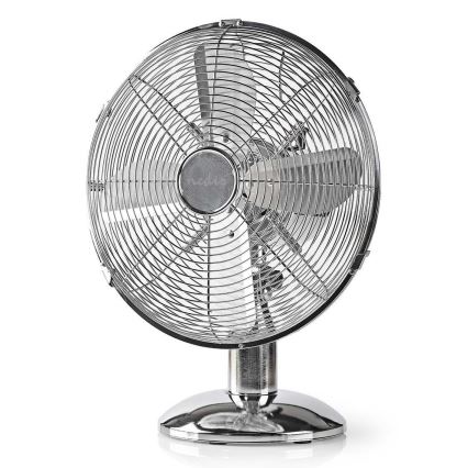 Настолен вентилатор 35W/230V лъскав хром