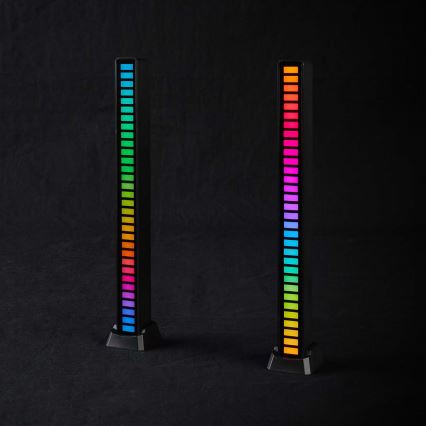 К-кт 2бр. LED RGB акумулаторни настолни лампи LED/250 mAh