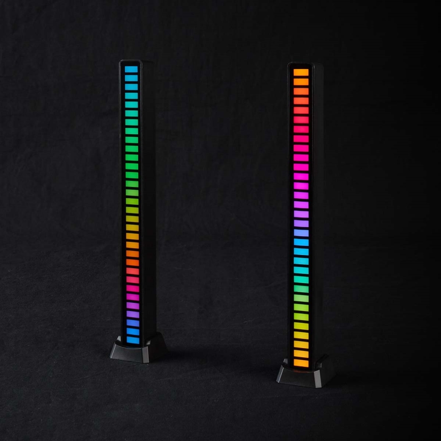 К-кт 2бр. LED RGB акумулаторни настолни лампи LED/250 mAh