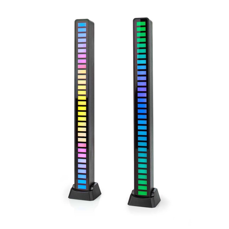 К-кт 2бр. LED RGB акумулаторни настолни лампи LED/250 mAh