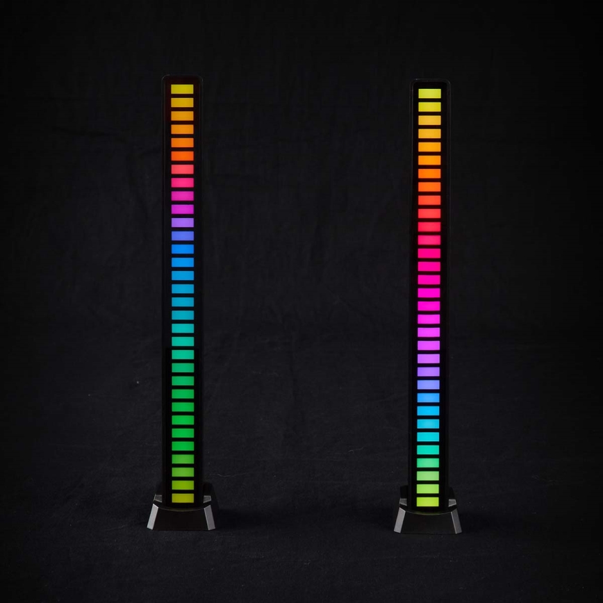 К-кт 2бр. LED RGB акумулаторни настолни лампи LED/250 mAh