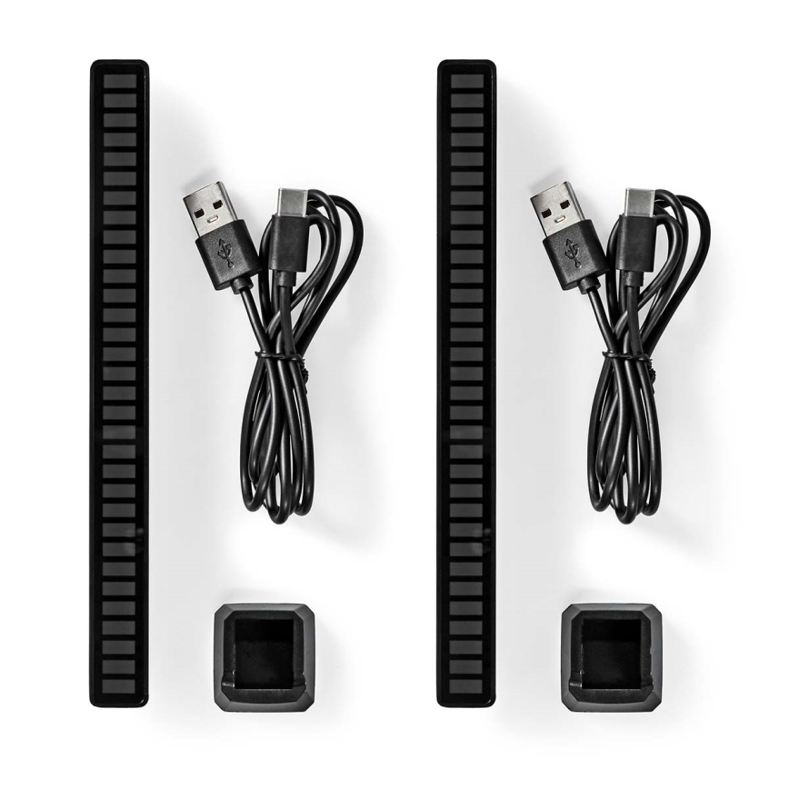 К-кт 2бр. LED RGB акумулаторни настолни лампи LED/250 mAh