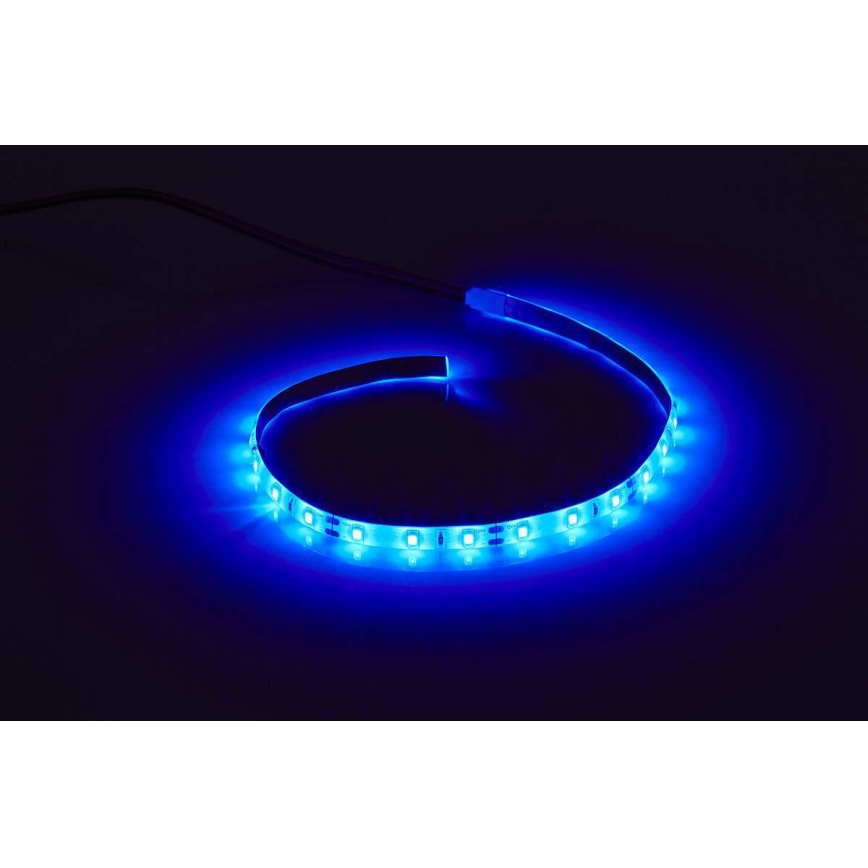 LED лента за компютър със захранване SATA 100см 12V синя