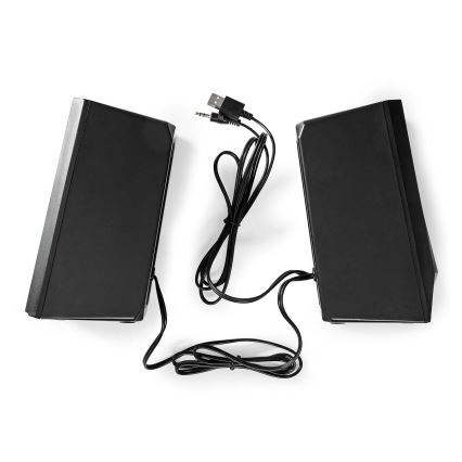 К-кт 2бр. LED RGB деймърски тонколони 18W/5V