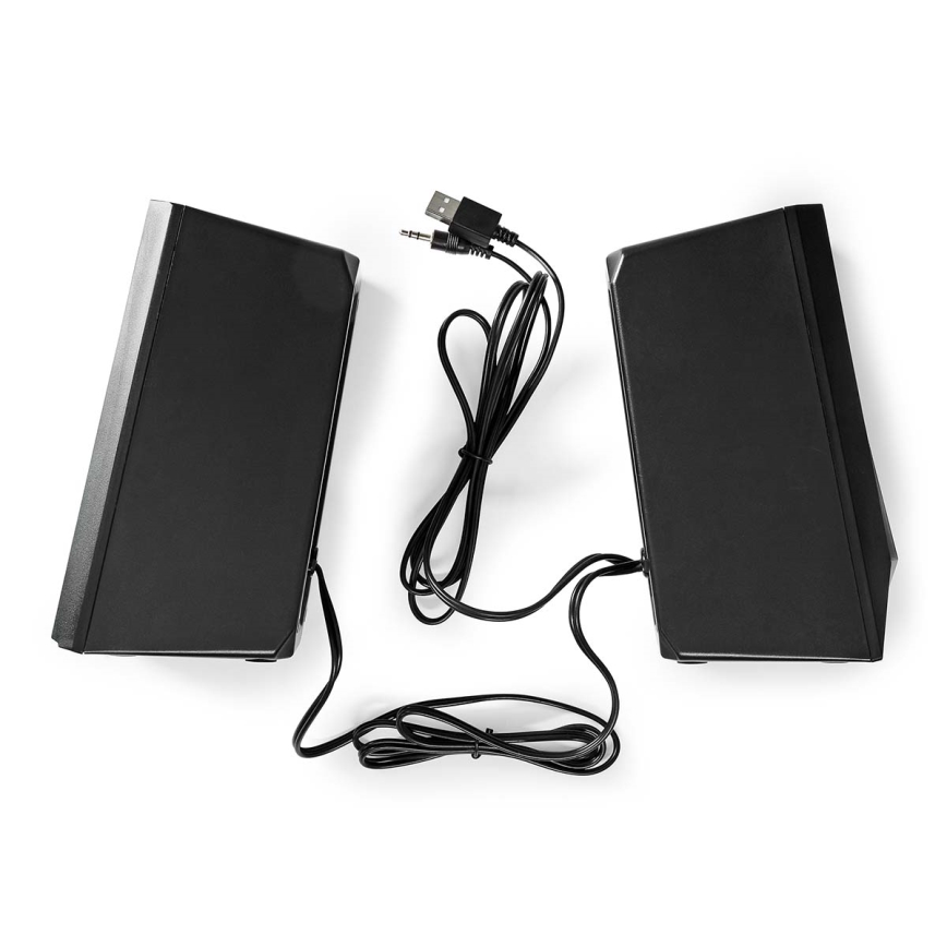 К-кт 2бр. LED RGB деймърски тонколони 18W/5V