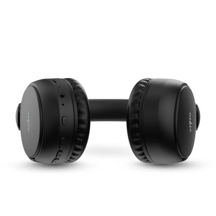 Безжични слушалки с микрофон 200 mAh черни