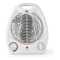 Nedis HTFA13CWT - Вентилатор за маса с нагревател 2000W / 230V
