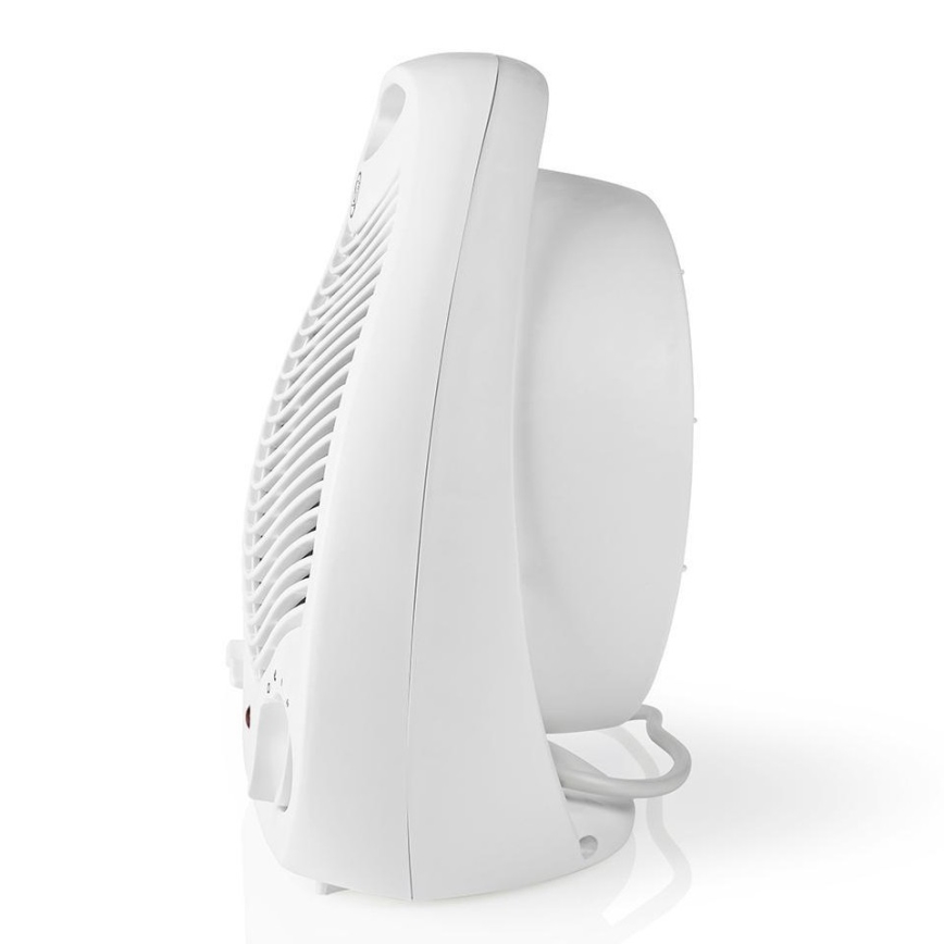 Nedis HTFA13CWT - Вентилатор за маса с нагревател 2000W / 230V