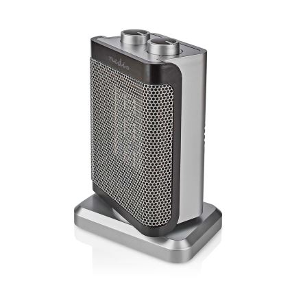 Керамична духалка 1000/1500W/230V сребриста