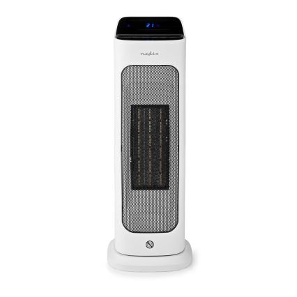 Вентилатор с керамичен подгряващ елемент Smartlife 1400/2000W/230V Wi-Fi Tuya + дистанционно управление