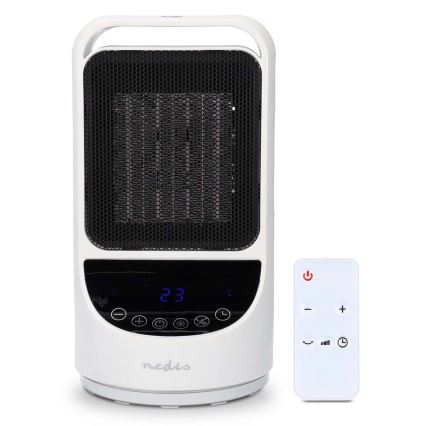Вентилатор с керамичен подгряващ елемент Smartlife 1000/1500W/230V Wi-Fi Tuya + дистанционно управление