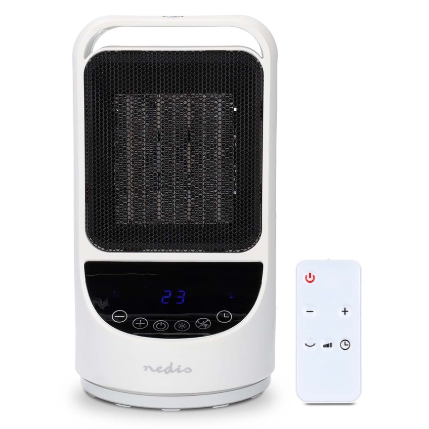 Вентилатор с керамичен подгряващ елемент Smartlife 1000/1500W/230V Wi-Fi Tuya + дистанционно управление