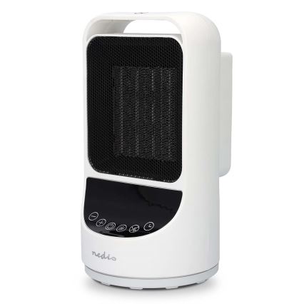 Вентилатор с керамичен подгряващ елемент Smartlife 1000/1500W/230V Wi-Fi Tuya + дистанционно управление