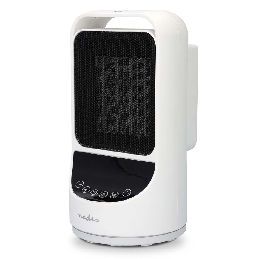 Вентилатор с керамичен подгряващ елемент Smartlife 1000/1500W/230V Wi-Fi Tuya + дистанционно управление