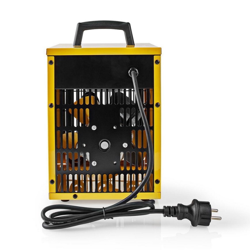 Nedis HTIF10FYW - Вентилатор с нагревател 1000-2000W / 230V IP24