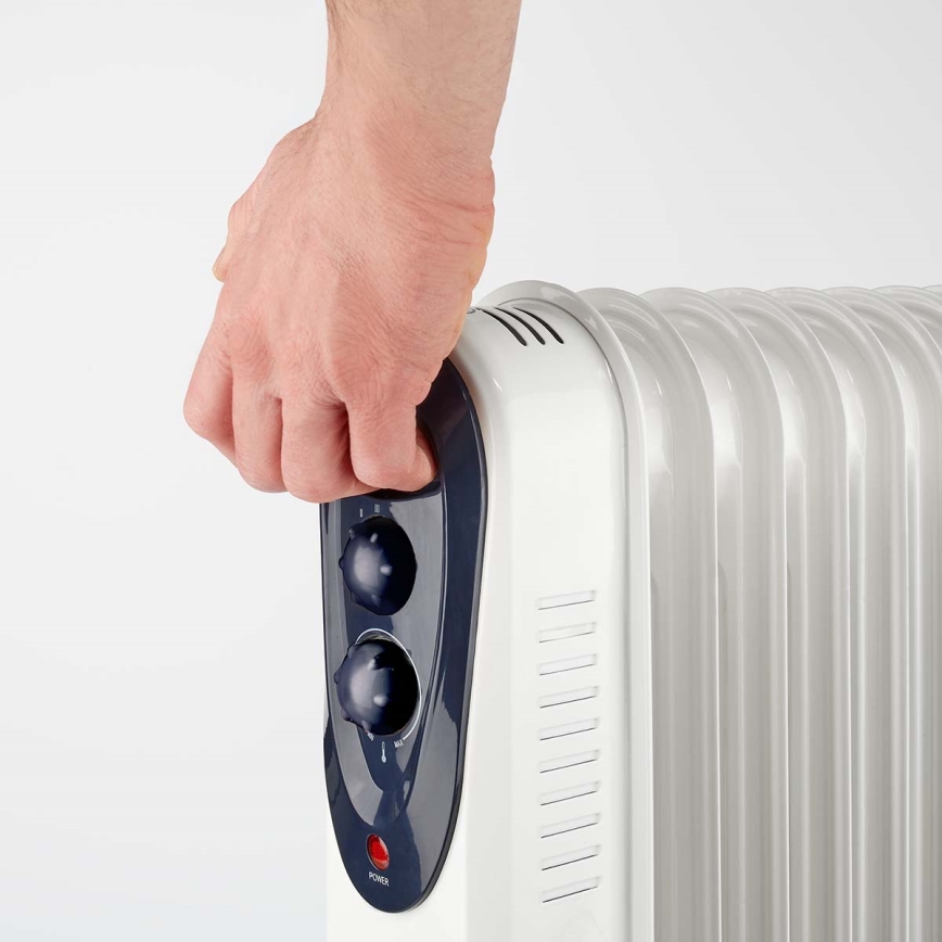 Преносим маслен радиатор с 11 ребра 1000/1500/2500W/230V