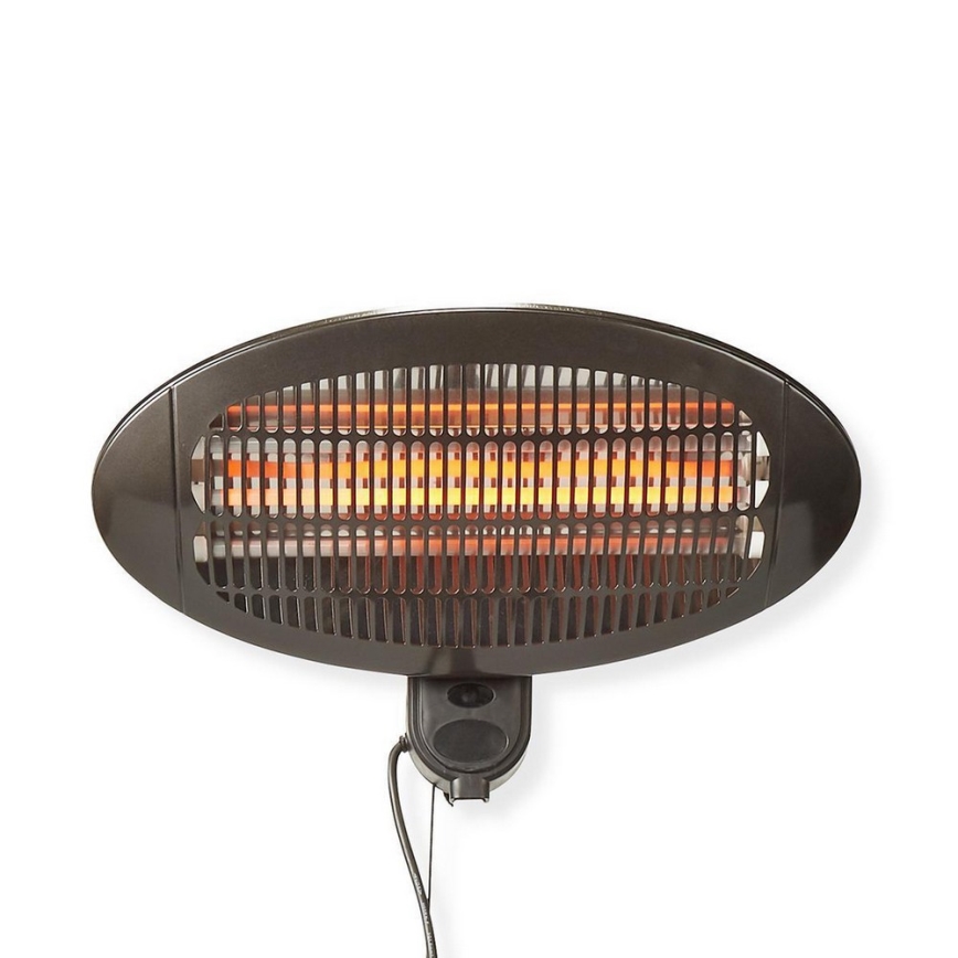 Nedis HTPA110EBK - Външен нагревател 650-1300-2000W / 230V IP34