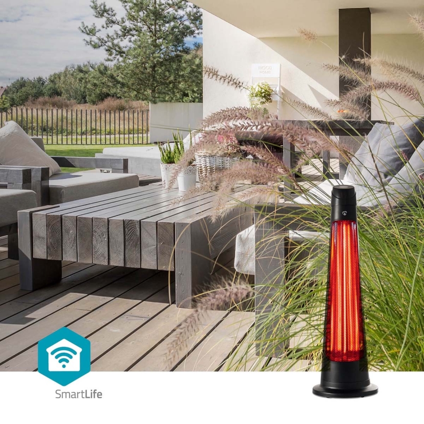 Екстериорен подгряващ елемент SmartLife 600/1200W/230V Wi-Fi Tuya IP24
