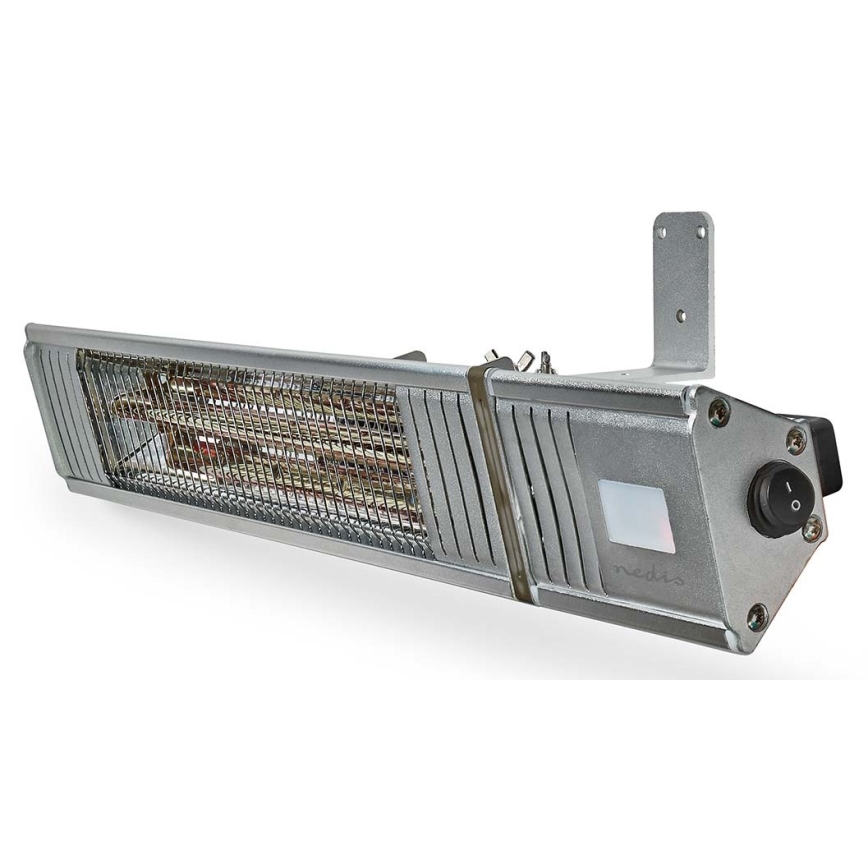 Екстериорен електрически нагревателен елемент 2000W/230V IP65 + дистанционно управление