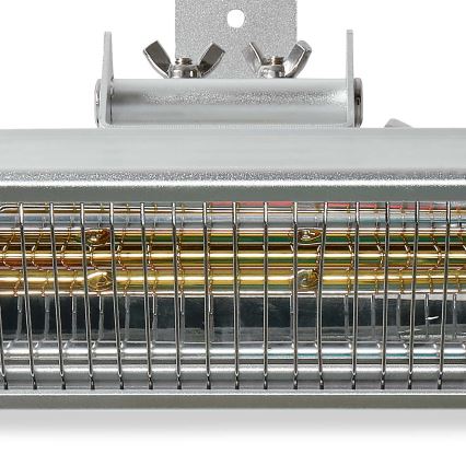 Екстериорен електрически нагревателен елемент 2000W/230V IP65 + дистанционно управление