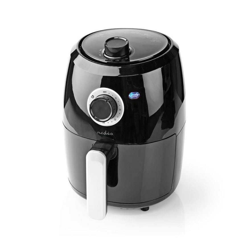 Nedis KAAF120FBK - Фритюрник с горещ въздух 2.4l 1000W / 230V / 30min