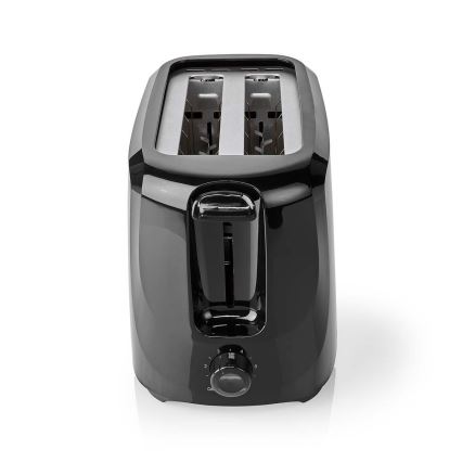 Тостер с 2 отвора 700W/230V черен