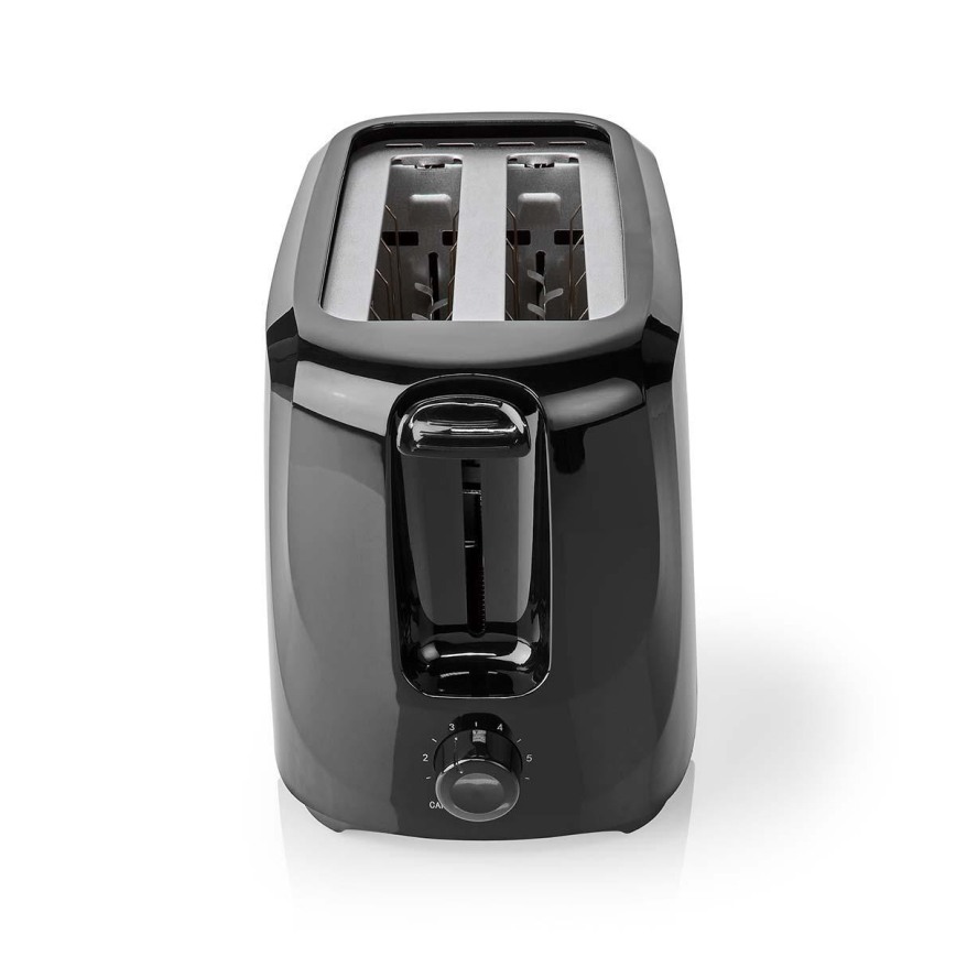 Тостер с 2 отвора 700W/230V черен
