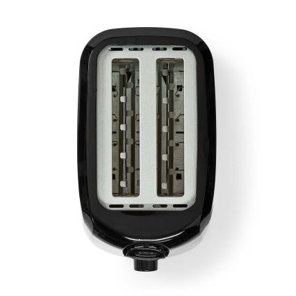 Тостер с 2 отвора 700W/230V черен