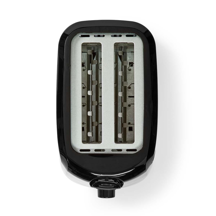 Тостер с 2 отвора 700W/230V черен