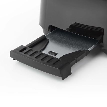 Тостер с 2 отвора 700W/230V черен