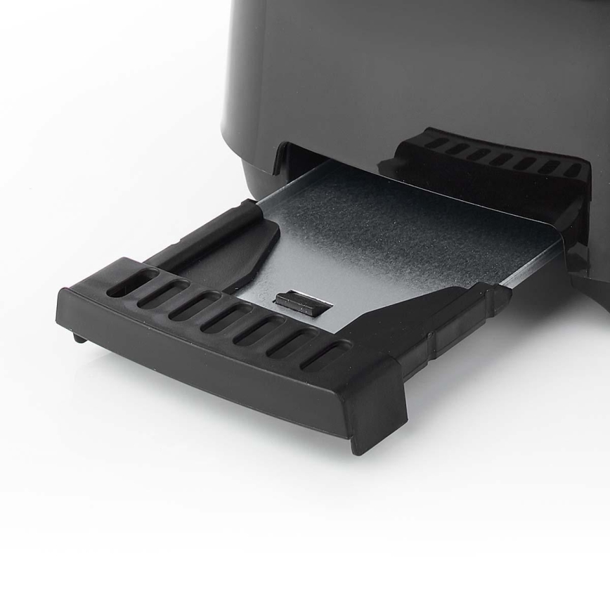 Тостер с 2 отвора 700W/230V черен