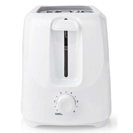 Тостер с 2 отвора 700W/230V бял