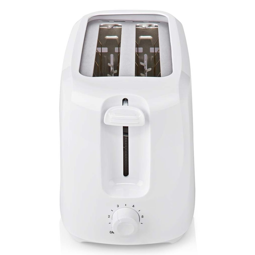 Тостер с 2 отвора 700W/230V бял