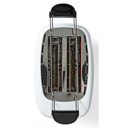Тостер с 2 отвора и подгряване 750W/230V бял