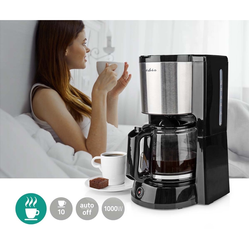 Кафеварка с капково варене 1,25 л с функция за поддържане на температурата 1000W/230V