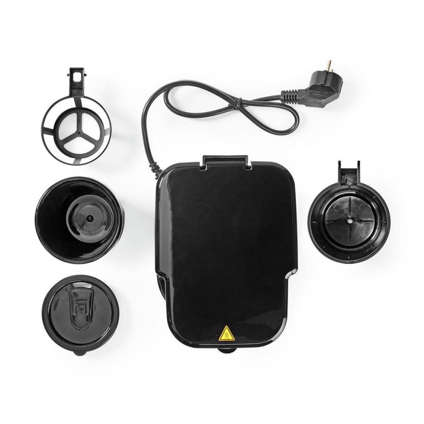 Компактна кафемашина за една чаша 0,42 л с таймер и практична пътна чаша