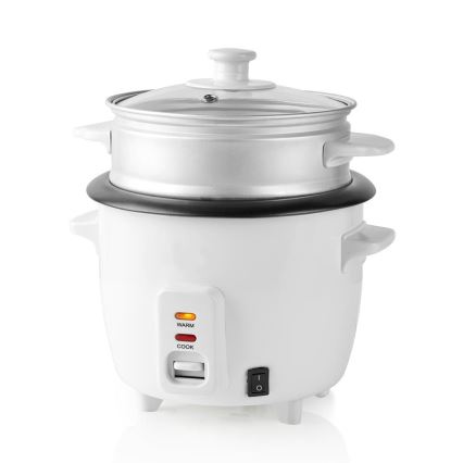 Готварска печка за ориз 300W/230V 0,6l бял