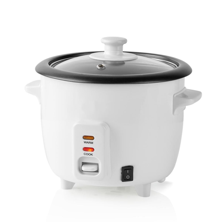 Готварска печка за ориз 300W/230V 0,6l бял