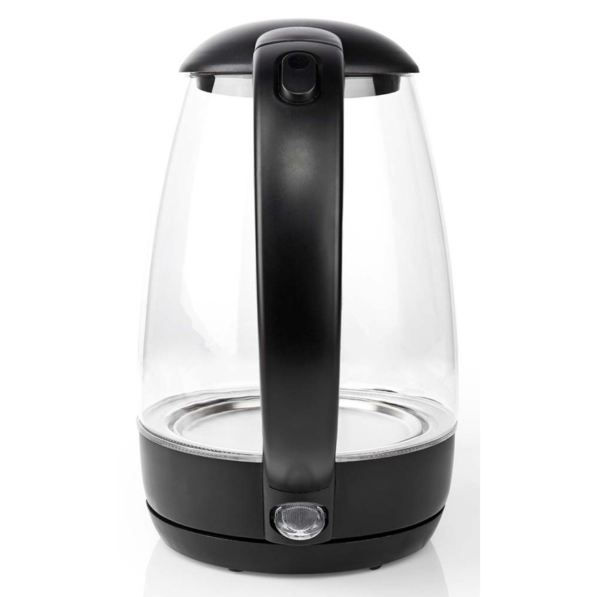 Кана с LED подсветка 1,7 л 2200W/230V черна