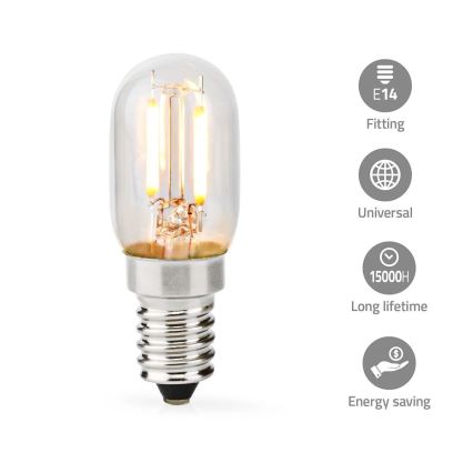 LED Крушка за абсорбатор T25 E14/2W/230V 2700K