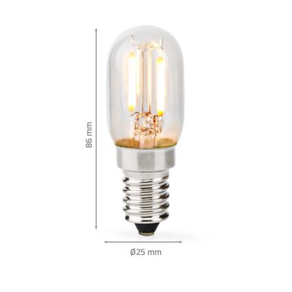 LED Крушка за абсорбатор T25 E14/2W/230V 2700K