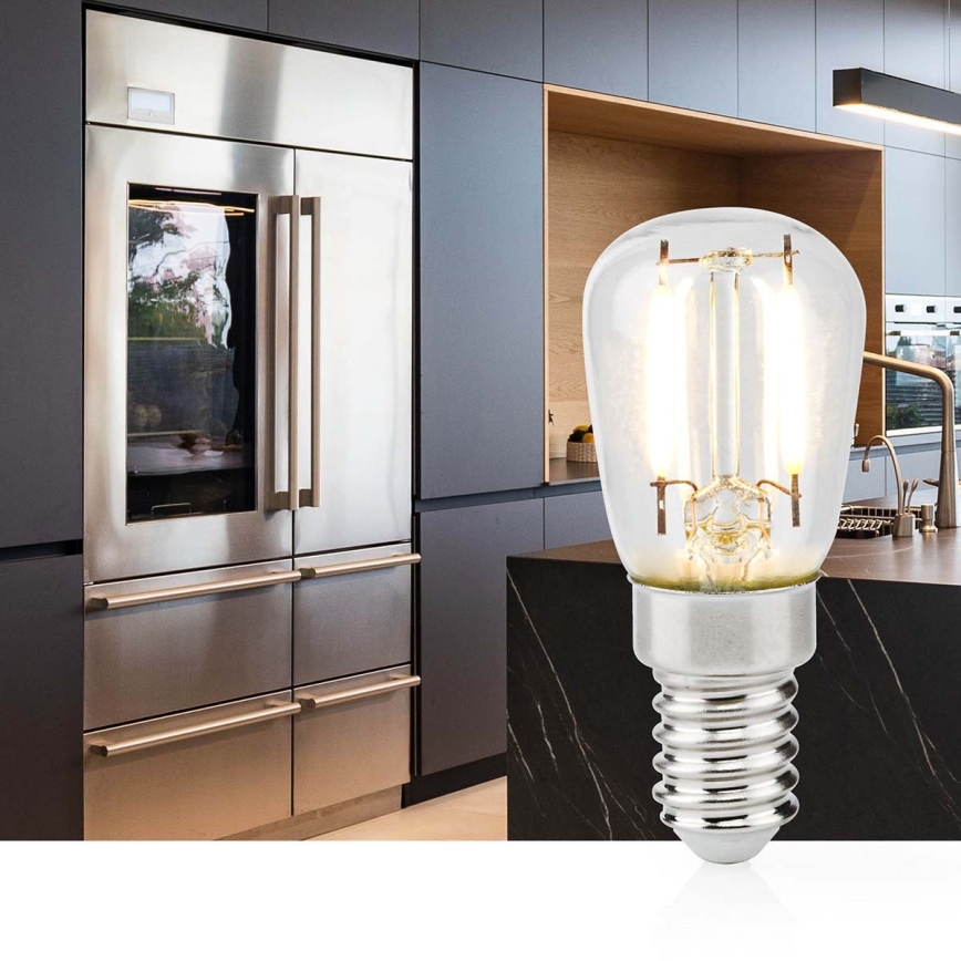 LED Крушка за хладилник T26 E14/2W/230V 2700K